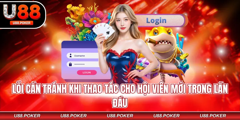 Lỗi cần tránh khi thao tác cho hội viên mới trong lần đầu